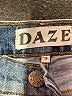 Daze Hearts Blue Jeans Size 26 waist - photo 7