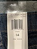 CALVIN KLEIN JEANS 100% Cotton Blue Denim Shorts Size 14 - photo 3