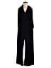Halston 100% Polyester Black Jumpsuit Size 10 - photo 1