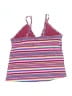 Mossimo Stripes Pink Swimsuit Top Size M - photo 2