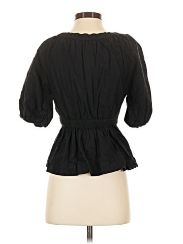 Abercrombie & Fitch Short Sleeve Blouse (view 2)