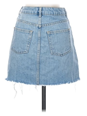 Topshop Denim Skirt (view 2)