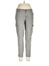 Eddie Bauer Solid Gray Cargo Pants Size 8 - photo 1