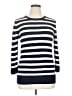 Ann Taylor Factory Stripes Blue Pullover Sweater Size XL - photo 1