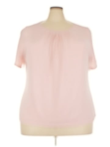 Calvin Klein Short Sleeve Blouse (view 1)