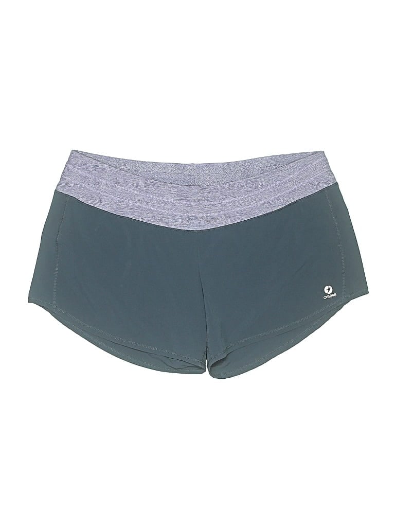 Pre-owned Oiselle Athletic Shorts In Teal
