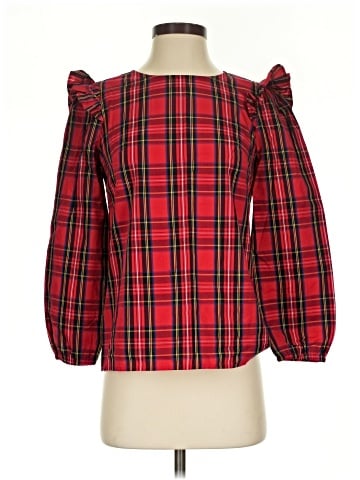 J.Crew Factory Store Long Sleeve Blouse (view 1)