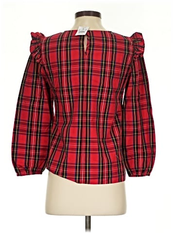 J.Crew Factory Store Long Sleeve Blouse (view 2)