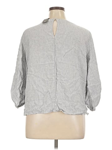 Matty M 3/4 Sleeve Blouse (view 2)