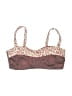 Athleta Animal Print Brown Swimsuit Top Size S - photo 1