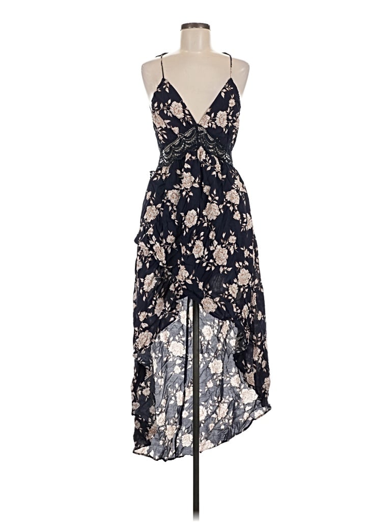 Pre-owned Blush Cocktail Dress In Black