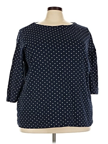 Croft & Barrow 3/4 Sleeve T-Shirt (view 1)