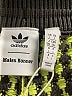 Adidas 100% Polyester Houndstooth Yellow Athletic Shorts Size L - photo 3