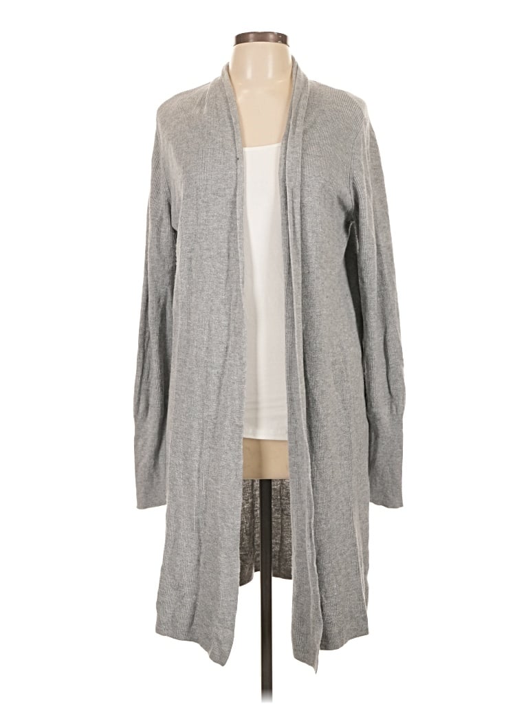 Pre-owned Leith Cardigan Sweater In Gray