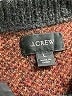 J.Crew Plaid Brown Wool Pullover Sweater Size L - photo 7