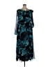 Xscape 100% Polyester Teal Cocktail Dress Size 16 - photo 1
