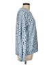P.J. Salvage Animal Print Blue Pullover Sweater Size L - photo 4