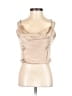 Zara Tan Sleeveless Blouse Size S - photo 1