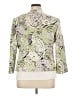 Kasper Print Green Blazer Size 14 - photo 2