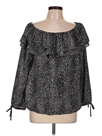 MICHAEL Michael Kors 3/4 Sleeve Blouse (view 1)