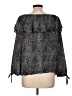 MICHAEL Michael Kors Black 3/4 Sleeve Blouse Size L - photo 2