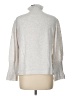 Nic + Zoe Silver Pullover Sweater Size L - photo 2
