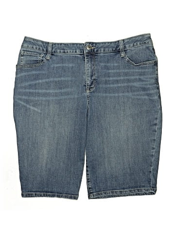 St. John's Bay Denim Shorts (view 1)