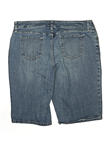 St. John's Bay Denim Shorts (view 2)