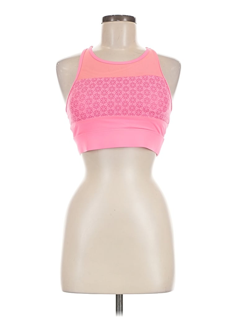 Pre-owned Zyia Active Sports Bra In Pink