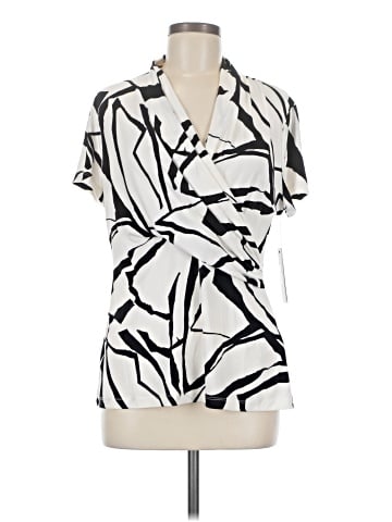 DKNY Short Sleeve Blouse (view 1)