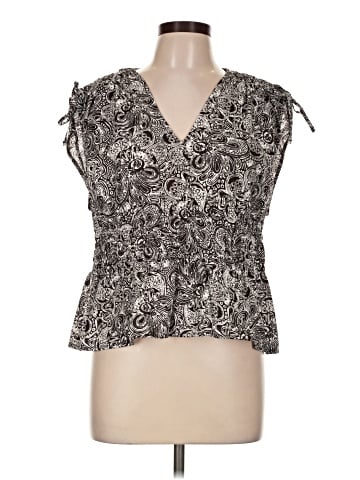 MICHAEL Michael Kors Sleeveless Blouse (view 1)