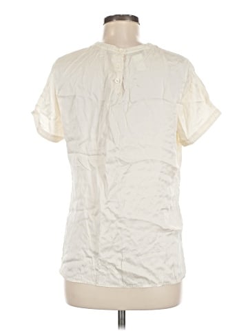 Rena Rowan Short Sleeve Silk Top (view 2)