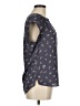 Daniel Rainn 100% Polyester Blue Short Sleeve Blouse Size M - photo 4