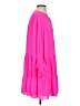 CeCe 100% Polyester Solid Pink Casual Dress Size S - photo 4