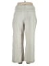 Lands' End Solid Ivory Khakis Size 16 - photo 2