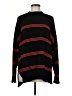 Sanctuary 100% Polyester Stripes Black Pullover Sweater Size M - photo 1