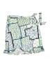 Ann Taylor LOFT Print Green Skort Size 8 - photo 1
