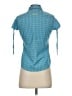 L.L.Bean Teal Short Sleeve Button-Down Shirt Size XXSR - photo 2