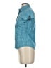 L.L.Bean Teal Short Sleeve Button-Down Shirt Size XXSR - photo 5
