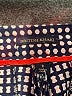 British Khaki Polka Dots Blue Shorts Size 8 - photo 3