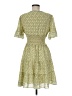 Max Studio 100% Polyester Yellow Casual Dress Size M - photo 2