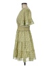 Max Studio 100% Polyester Yellow Casual Dress Size M - photo 5