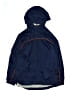 Gap Kids 100% Nylon Solid Blue Windbreaker Size 12 - photo 1