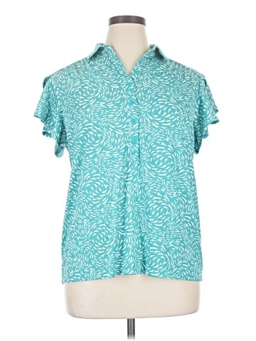 Chico's Short Sleeve Blouse (view 1)