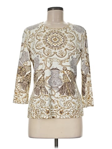 J. McLaughlin 3/4 Sleeve T-Shirt (view 1)