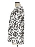 Nic + Zoe Animal Print Silver Pullover Sweater Size L - photo 5