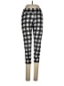 Reebok Checkered-gingham Black Leggings Size S - photo 1