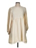 Blu Pepper 100% Polyester Solid Ivory Casual Dress Size S - photo 1