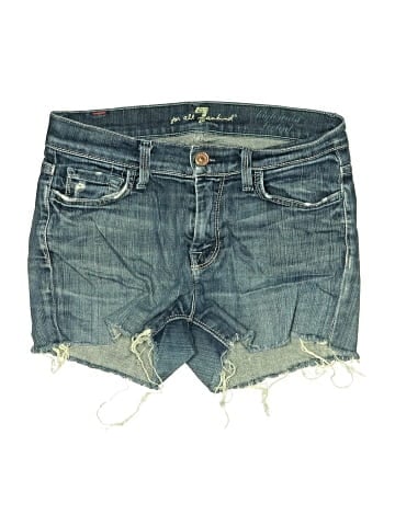 7 For All Mankind Denim Shorts (view 1)