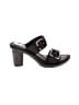 Born 100% Leather Black Sandals Size 9 - photo 1
